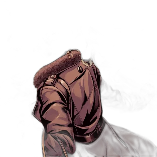jacket, mask, hat, face transparent PNG cut-out