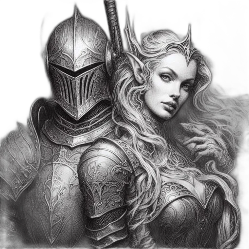 sword, dragon, mask, crown transparent PNG cut-out
