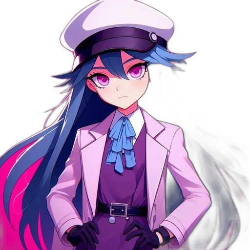 staff, hat, weapon, jacket transparent PNG cut-out