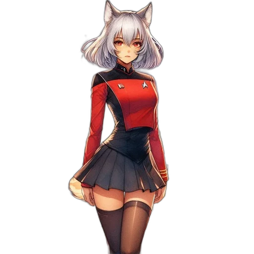 staff, dress, robot, animal transparent PNG cut-out