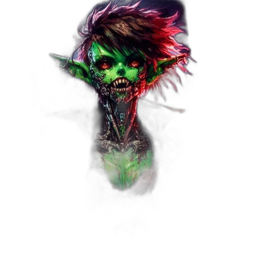 creature, mask, face, dragon transparent PNG cut-out