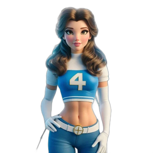 3d render, concept art, cartoon, comic book art transparent PNG cut-out