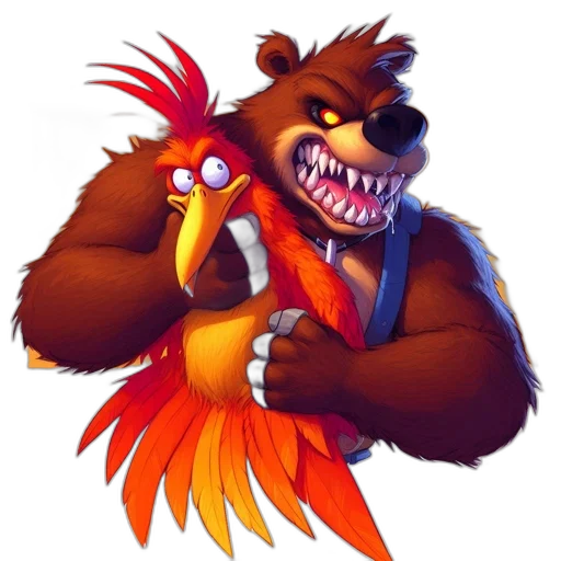 animal, staff, concept art, pixel art transparent PNG cut-out