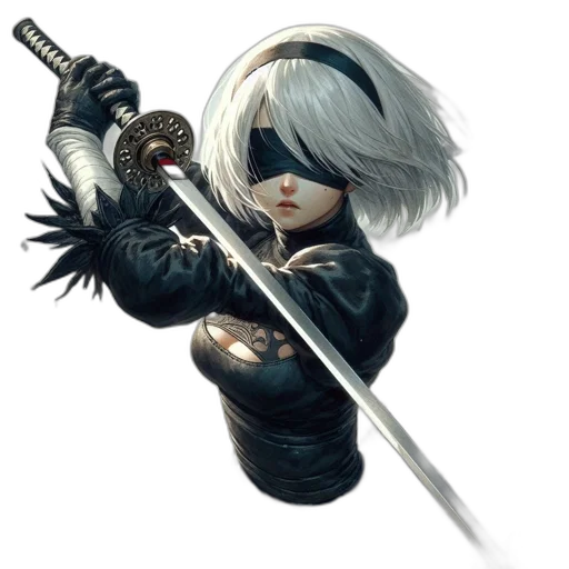 sword, weapon, staff, jacket transparent PNG cut-out