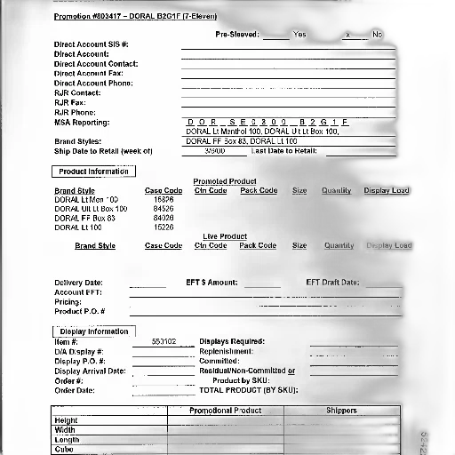 promotional, document, doral, b2017 transparent PNG cut-out