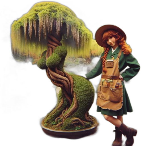 tree, creature, concept art, fantasy art transparent PNG cut-out
