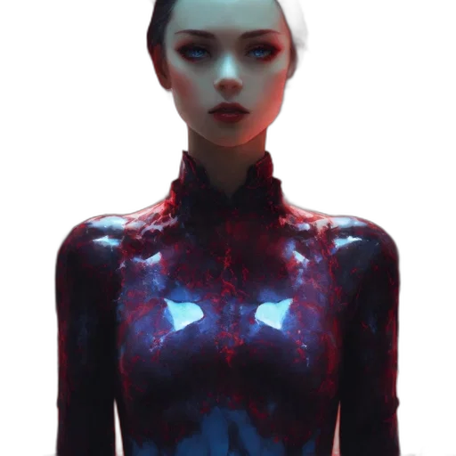 robot, face, dress, jacket transparent PNG cut-out