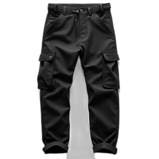 jacket, 3d render, dark, monochrome transparent PNG cut-out