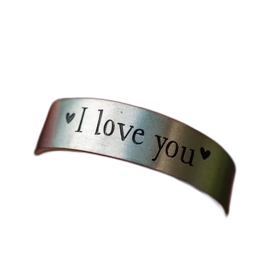 jewelry, 3d render, personalized, aluminum transparent PNG cut-out