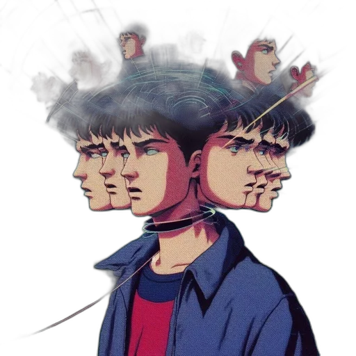 mask, face, jacket, robot transparent PNG cut-out