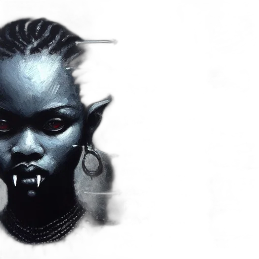 face, mask, concept art, fantasy art transparent PNG cut-out