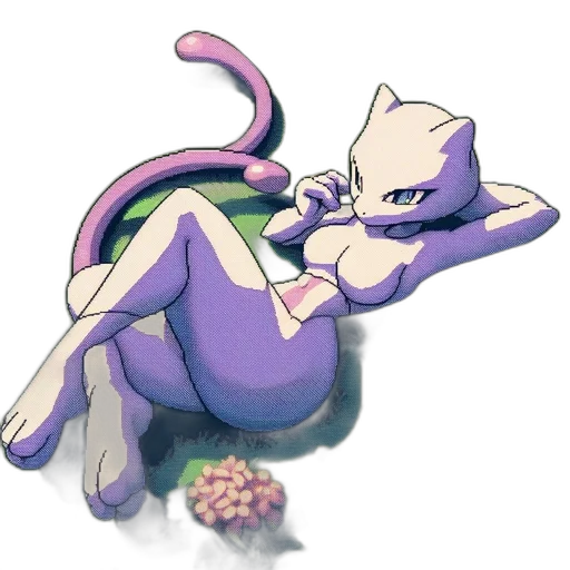creature, animal, staff, flower transparent PNG cut-out