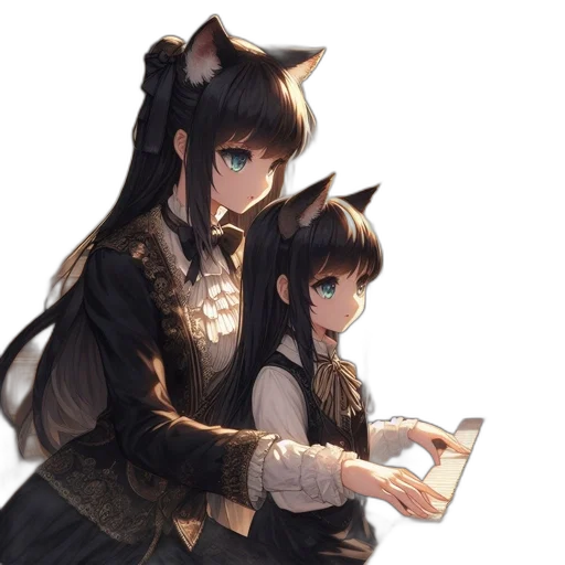 staff, anime, fantasy art, concept art transparent PNG cut-out