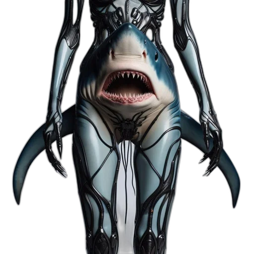 creature, robot, mask, dragon transparent PNG cut-out