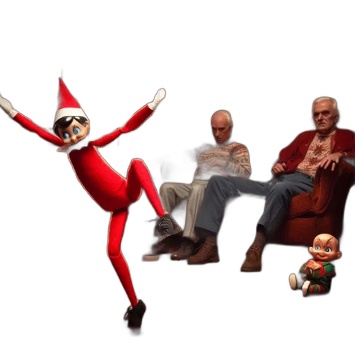 staff, robot, creature, furniture transparent PNG cut-out