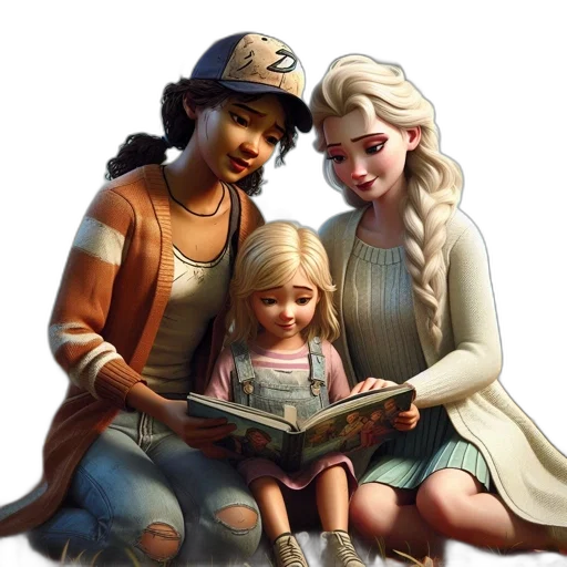 comic book art, concept art, photorealistic, oil painting transparent PNG cut-out
