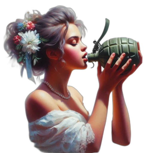 weapon, dress, bottle, robot transparent PNG cut-out