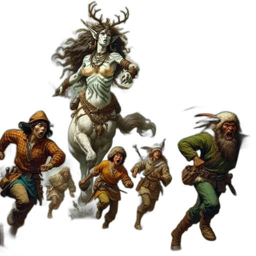 concept art, fantasy art, pixel art, comic book art transparent PNG cut-out
