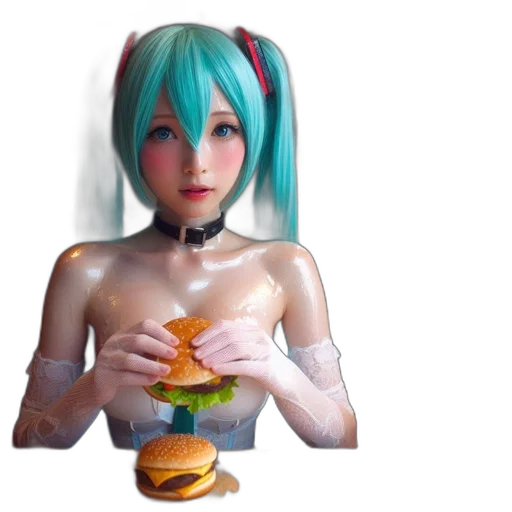 food, robot, dress, creature transparent PNG cut-out