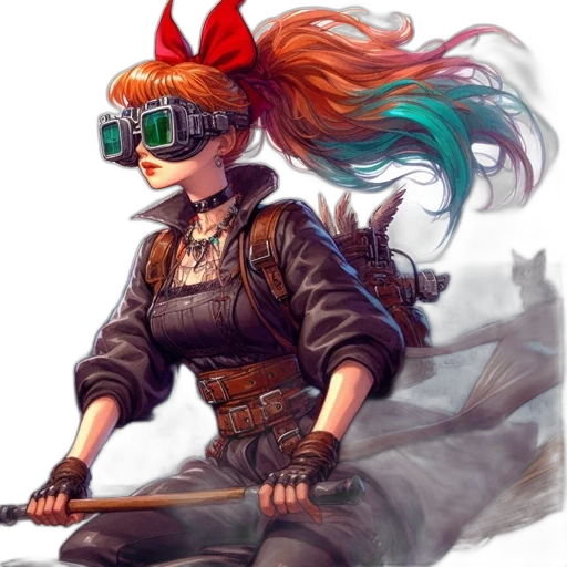 staff, weapon, mask, cyberpunk transparent PNG cut-out