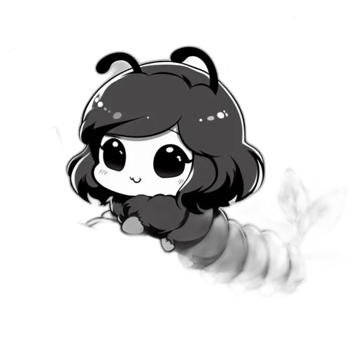 creature, animal, hair, staff transparent PNG cut-out