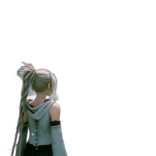 dress, weapon, mask, hair transparent PNG cut-out