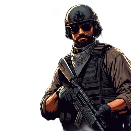 weapon, staff, face, concept art transparent PNG cut-out