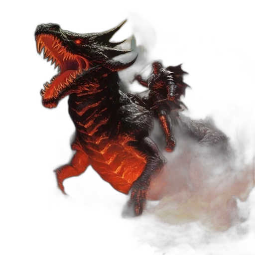 dragon, creature, animal, concept art transparent PNG cut-out