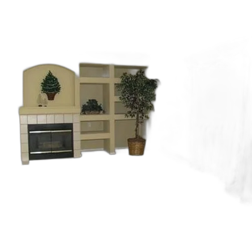 furniture, 3d render, concept art, photorealistic transparent PNG cut-out