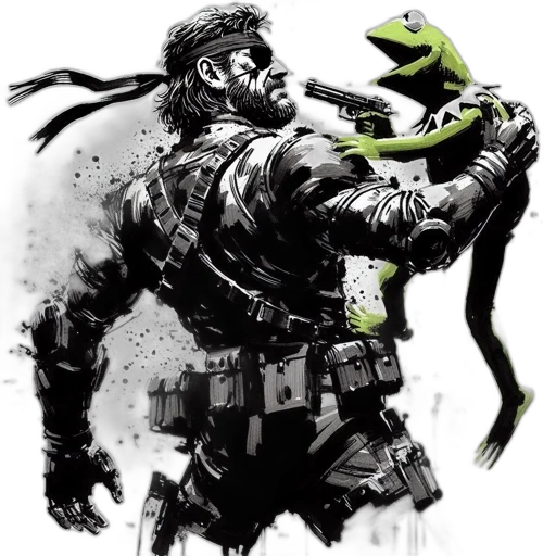 weapon, staff, animal, creature transparent PNG cut-out