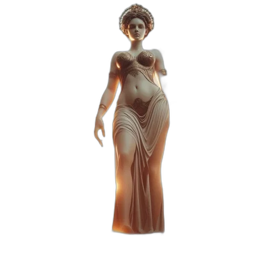 dress, 3d render, concept art, fantasy art transparent PNG cut-out