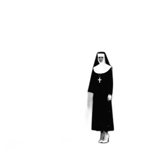 dress, jacket, staff, weapon transparent PNG cut-out