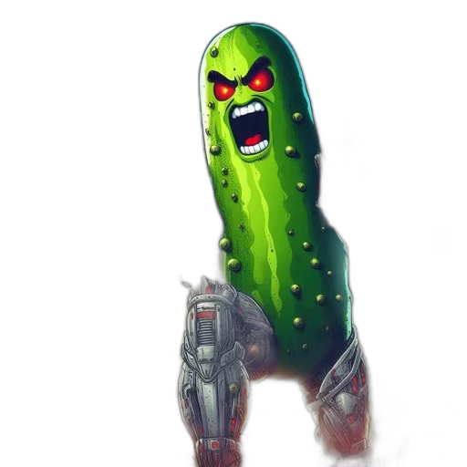 weapon, creature, food, robot transparent PNG cut-out