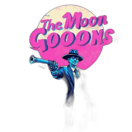 concept art, vaporwave, comic book art, cartoon transparent PNG cut-out