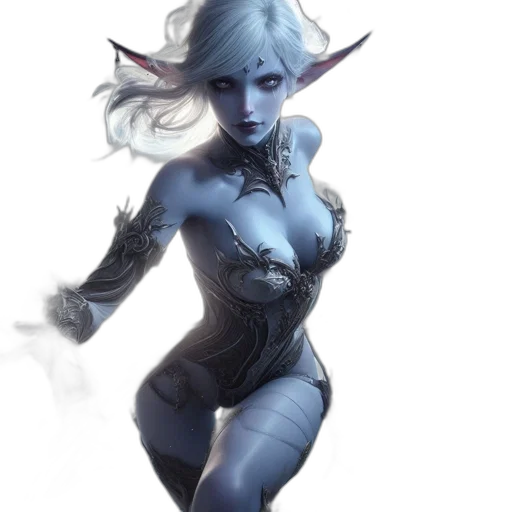 fantasy art, concept art, comic book art, pixel art transparent PNG cut-out