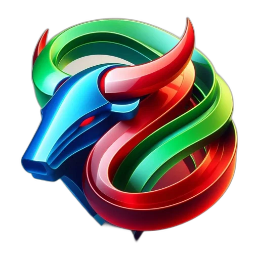 mask, dragon, jewelry, 3d render transparent PNG cut-out
