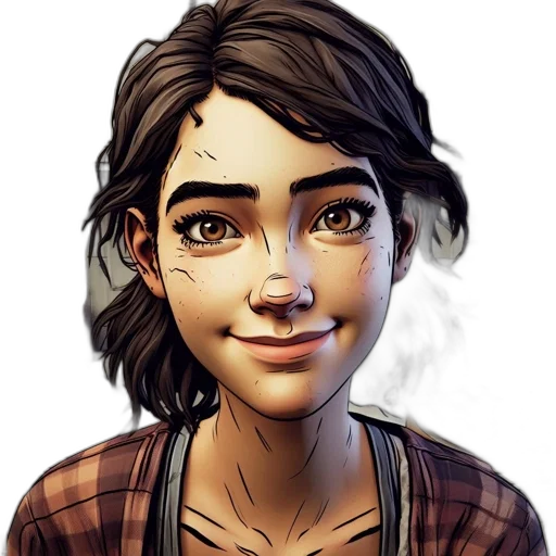 face, concept art, comic book art, fantasy art transparent PNG cut-out