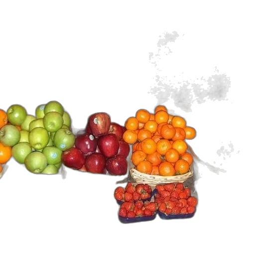 food, crown, photorealistic, 3d render transparent PNG cut-out