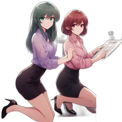 staff, dress, furniture, anime transparent PNG cut-out