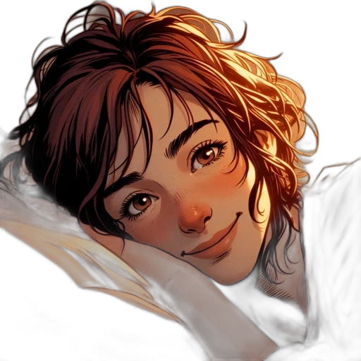 face, photorealistic, comic book art, concept art transparent PNG cut-out