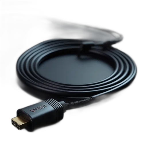 flat, high, speed, hdmi transparent PNG cut-out