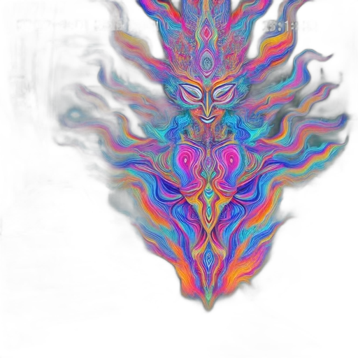 dragon, mask, crown, face transparent PNG cut-out