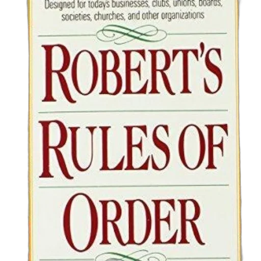 robert, rules, order, book transparent PNG cut-out