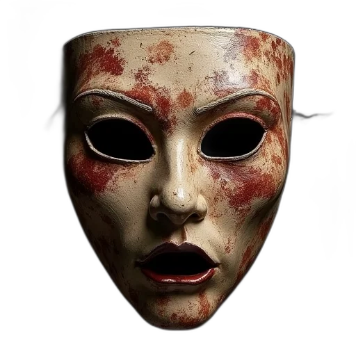 mask, face, hat, creature transparent PNG cut-out