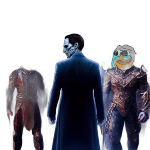 mask, creature, concept art, comic book art transparent PNG cut-out