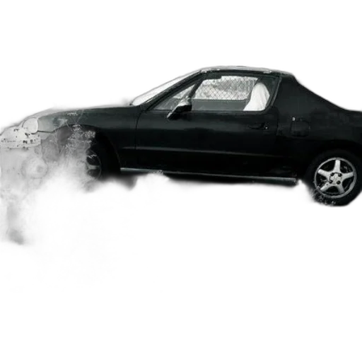 car, weapon, photorealistic, 3d render transparent PNG cut-out