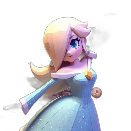dress, crown, staff, robot transparent PNG cut-out