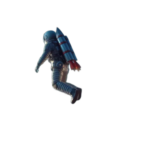 robot, creature, jacket, weapon transparent PNG cut-out