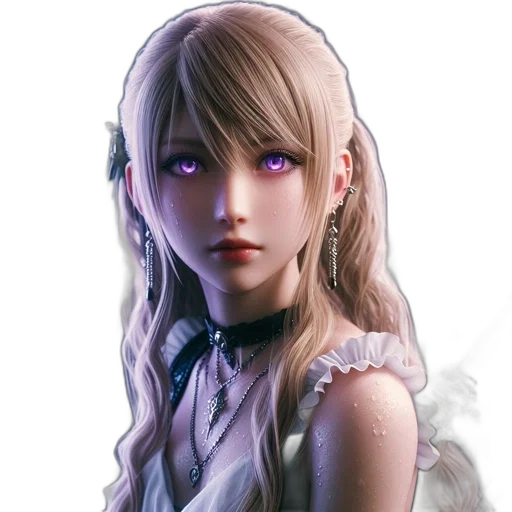 face, fantasy art, photorealistic, concept art transparent PNG cut-out