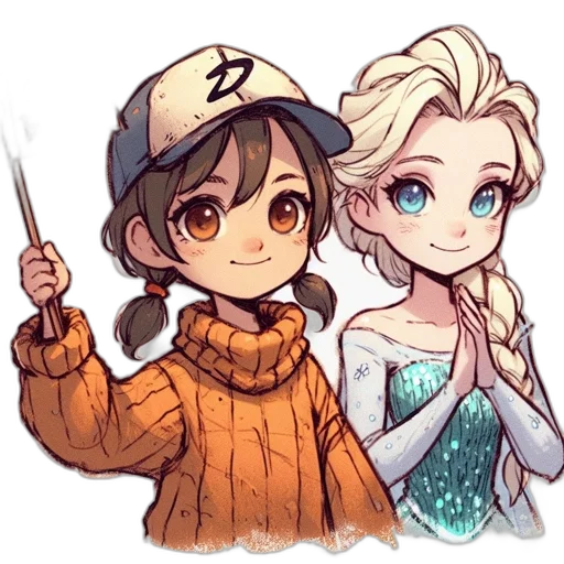 staff, watercolor, pixel art, anime transparent PNG cut-out